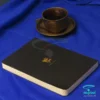 سررسید رقعی TH738 رنگ مشکی چرم