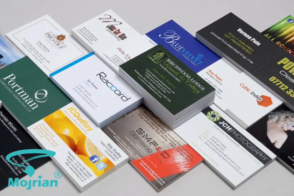 ساختار و طراحی کارت ویزیت