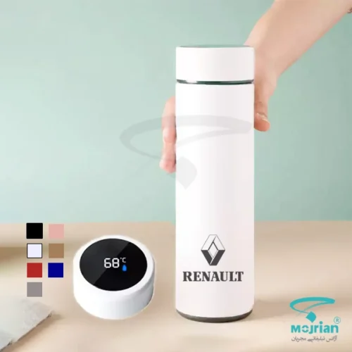 فلاسک درجه دار سفید