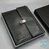سررسید چرم مشکی ارگانایزر A426