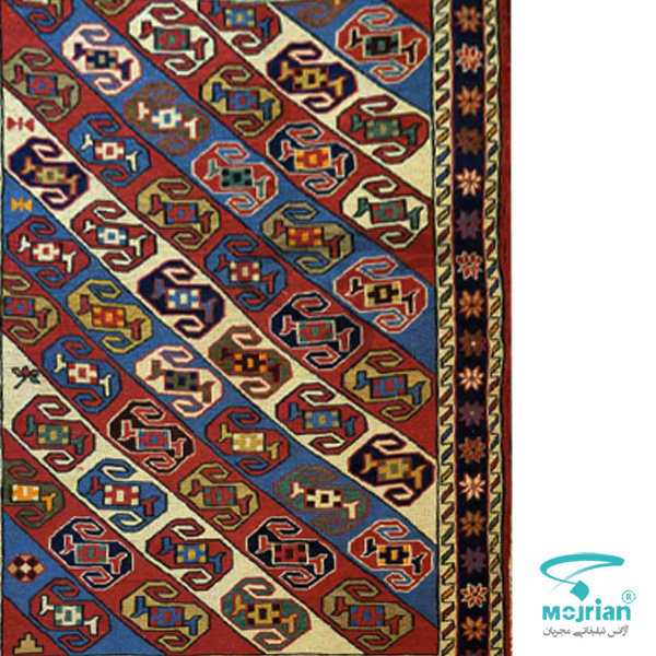 GL128-02 گلیم عشایری دشت مغان GL128