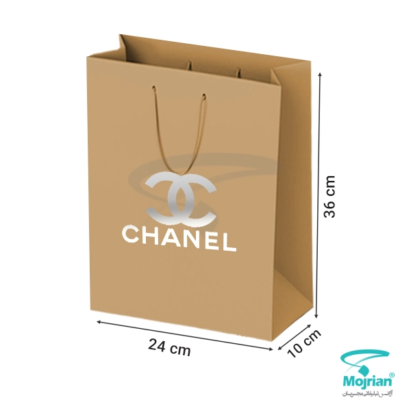 ساک دستی کاغذی کرافت آماده M2144 ساک دستی کاغذی کرافت آماده M2144 با ابعاد ۱۰ × ۲۴ × ۳۶ سانتیمتر