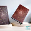 سالنامه اروپایی ترمو نفیس P910 با جلد لب گرد در دو رنگ قهوه‌ای روشن و تیره