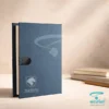 سالنامه رقعی دستیار گالینگور کلاسوری P930 رنگ سرمه ای با صحافی دوخت