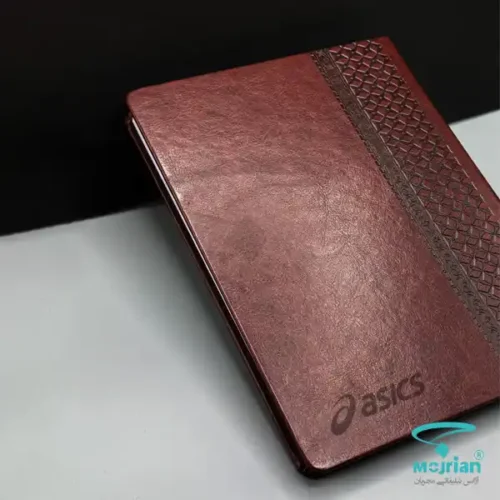 سالنامه وزیری H9121 با جلد ترمو رنگ قهوه‌ای