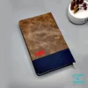 سررسید اروپایی چرم دو تکه H9330 با صحافی دوخت