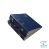 دو عدد زونکن گالینگور سایز A4 اختصاصی M208 بیمه البرز با پوشش گالینگور سرمه ای مجهز به قفل ۲ حلقه ای اهرمی و حلقه جاانگشتی فلزی عطف ۵ سانت آژانس تبلیغاتی مجریان