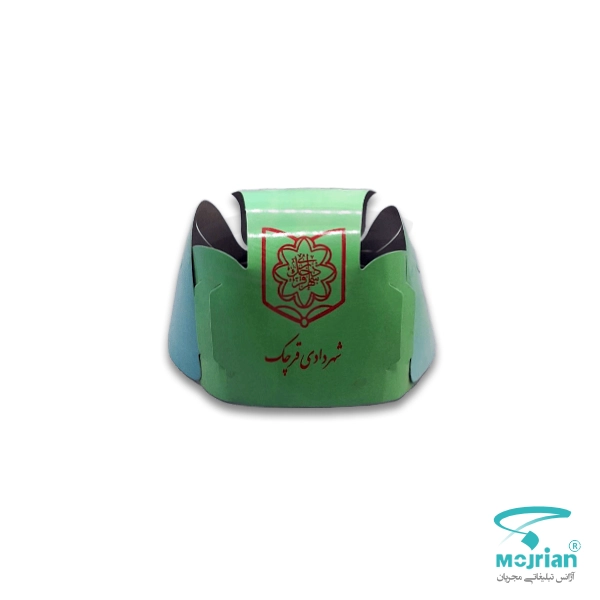 نمای پشت کلاه کاغذی سلفون دار MK21 نمای پشت کلاه کاغذی سلفون دار MK21